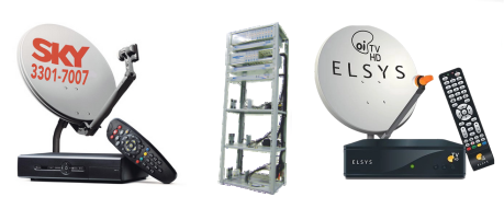 Antenas Coletivas e TV Digital Coletiva em Bras�lia DF - Sky Antenas - Direct Cine